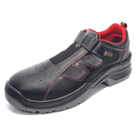 Panda Regent Mf S1P Bezpečnostní sandály s tužinkou 02030167 černá 36