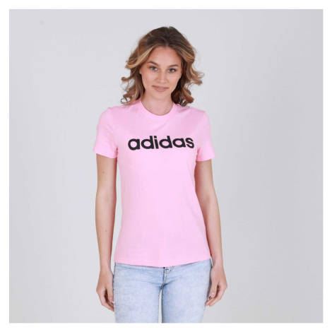 ADIDAS "W LIN T" tričko Barva: Růžová, Mezinárodní