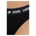 Tanga Karl Lagerfeld černá barva