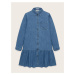 Modré holčičí džínové šaty Tom Tailor - Holky