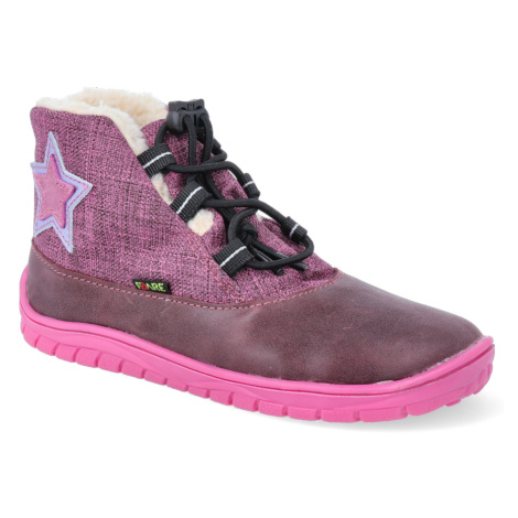 Barefoot dětské zimní boty Fare Bare - B5443291 + B5543291