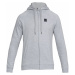 Pánská mikina Under Armour Rival Fleece FZ Hoodie Charcoal Light Heather