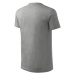 Malfini Classic New Dětské triko 135 tmavě šedý melír