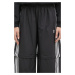 Tepláky adidas Originals Oversized Zip Off Track Pant černá barva, s aplikací, JM9254