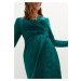 Bonprix BPC SELECTION šaty s krajkou Barva: Zelená, Mezinárodní