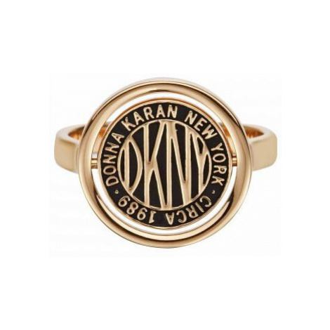 DKNY Stylový prsten s logem Token New York 5520037