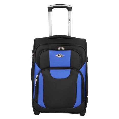 Cestovní kufr Asie velikost S, černá-modrá RGL