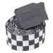 UC Canvas Belt Šachovnice 150cm černo/bílá
