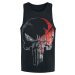 The Punisher Skull Tank top černá