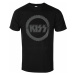 Tričko metal pánské Kiss - Buzzsaw Logo Hi-Build - ROCK OFF - KISSTS46MB