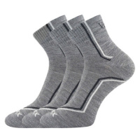 Voxx Kroton silproX Pánské sportovní ponožky - 3 páry BM000000628500101486 světle šedá