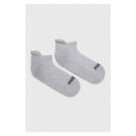 Ponožky Puma dámské, šedá barva