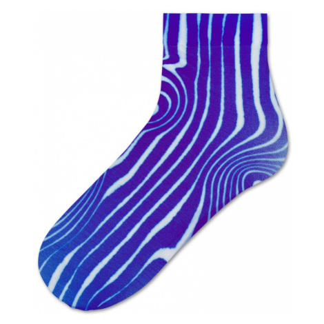 Dámské fialové ponožky Happy Socks Mia // kolekce Hysteria