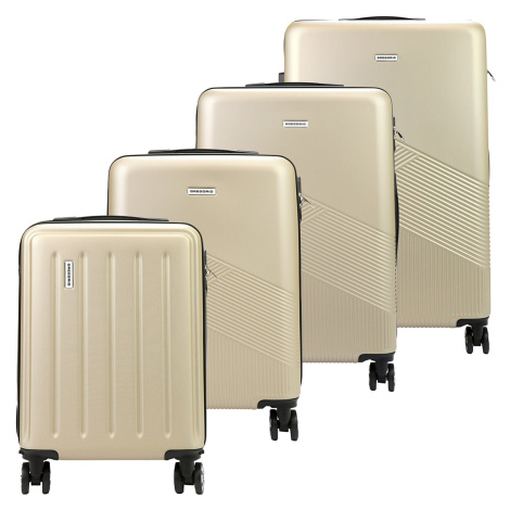 Sada cestovních kufrů Gregorio W3028 krémová