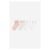 H & M - Ponožky 4 páry - oranžová
