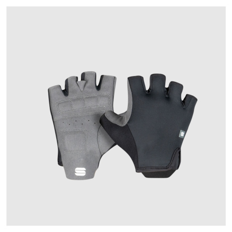 SPORTFUL Cyklistické rukavice krátkoprsté - MATCHY - černá