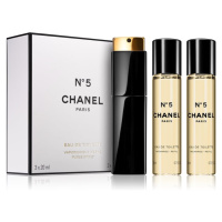 Chanel N°5 toaletní voda pro ženy 3 x 20 ml