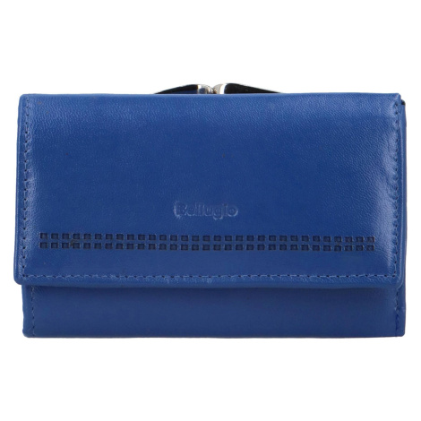 Dámská kožená peněženka Bellugio  Ambra, tmavě modrá