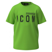 Tričko dsquared d2t582u relax-icon maglietta zelená