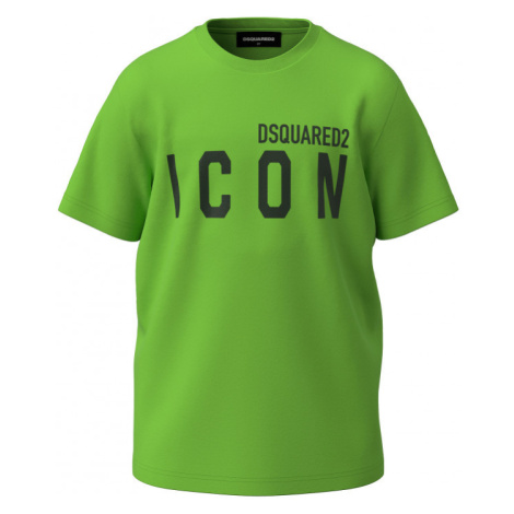 Tričko dsquared d2t582u relax-icon maglietta zelená Dsquared²