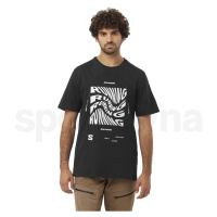 Salomon Running Graphic SS Tee M C2218800 - deep black