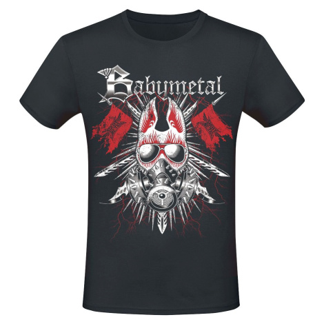 Babymetal Gas Mask Tričko černá
