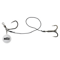 Madcat golf ball snap on vertiball rig sinking 25 cm - 8/0+3/0 120 g