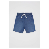 DEFACTO Baby Boy Lace Waist Jean Shorts