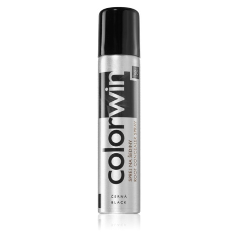 Colorwin Hair sprej pro okamžité zakrytí odrostů odstín Black 75 ml