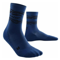 Pánské kompresní ponožky CEP Animal Dark Blue/Black