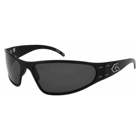 Sluneční brýle Wraptor Polarized Gatorz® – Smoke Polarized, Černá GatorzEyewear