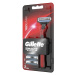 Gillette Mach3 Pánský holicí strojek 1 ks + náhradní hlavice Red 3 ks