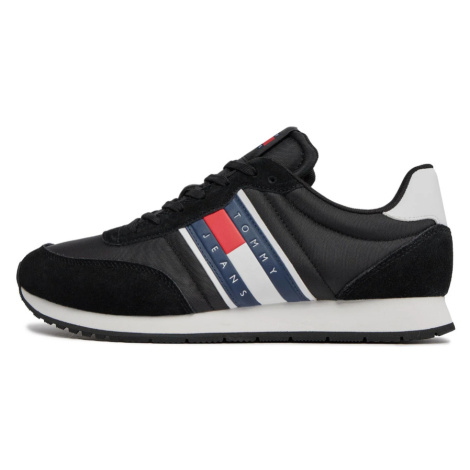 Tommy Jeans pánské černé tenisky Tommy Hilfiger