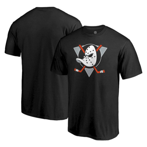 Anaheim Ducks pánské tričko Alternate Logo black Fanatics