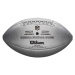 Wilson DUKE METALLIC EDITION OS FB SILVER Míč na americký fotbal, stříbrná, velikost