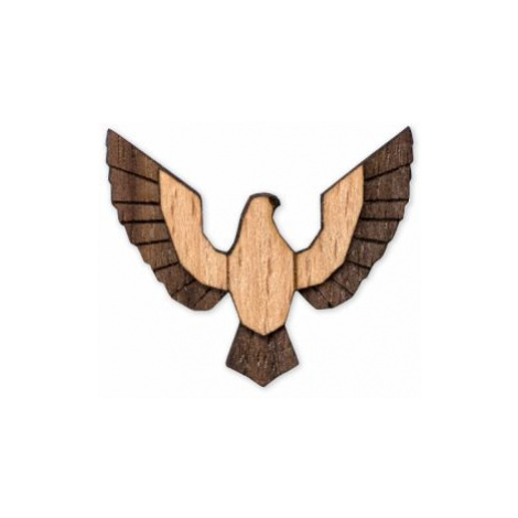 Dřevěná brož Falco Brooch BeWooden