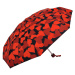 Dámský deštník do kabelky Love, červená