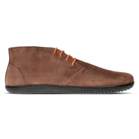 GROUNDIES MILANO Soft Men Dark Brown | Pánské barefoot kotníkové boty