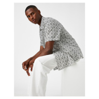 Koton Patterned Short Sleeve Shirt