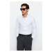 Trendyol White Slim Fit Shirt