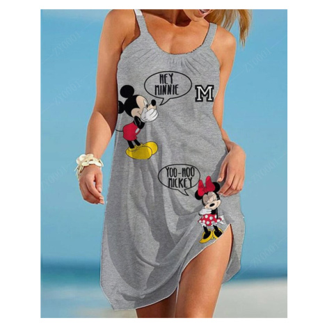 Dámské plážové šaty s potiskem Disney Mickey Mouse