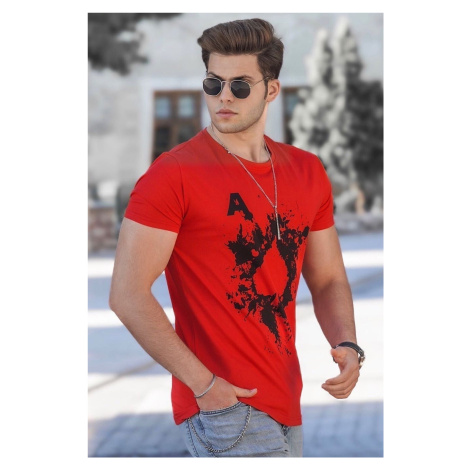 Madmext Red Men's T-Shirt 5061