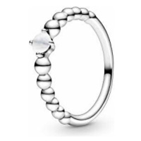 Pandora Stříbrný prsten pro ženy narozené v dubnu 198867C04