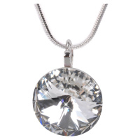 Levien Elegantní náhrdelník Rivoli Crystal