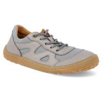 Barefoot textilní tenisky Froddo - BF Geo Light grey šedé