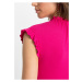 Bonprix BODYFLIRT šaty se stojáčkem Barva: Růžová, Mezinárodní