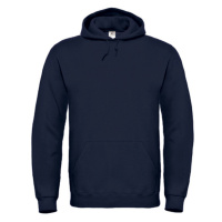 B&C Unisex mikina přes hlavu WUI21 Navy