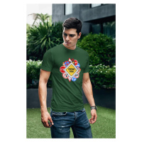 MMO Pánské tričko Značkové tričko Barva: Láhvově zelená
