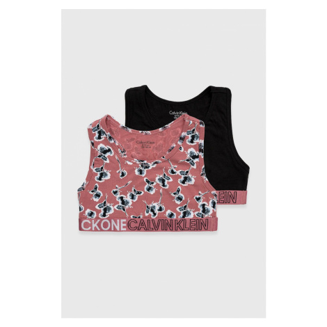 Dětská podprsenka Calvin Klein Underwear růžová barva
