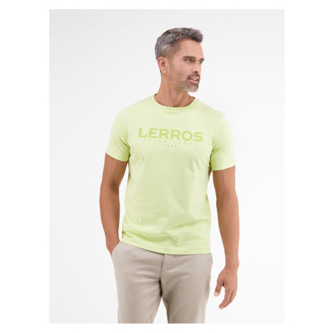 Světle zelené pánské tričko LERROS
